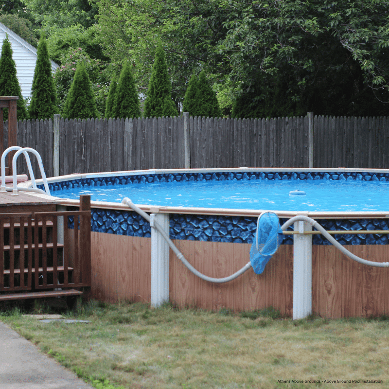 Athens Above Grounds - Above Ground Pool Installation